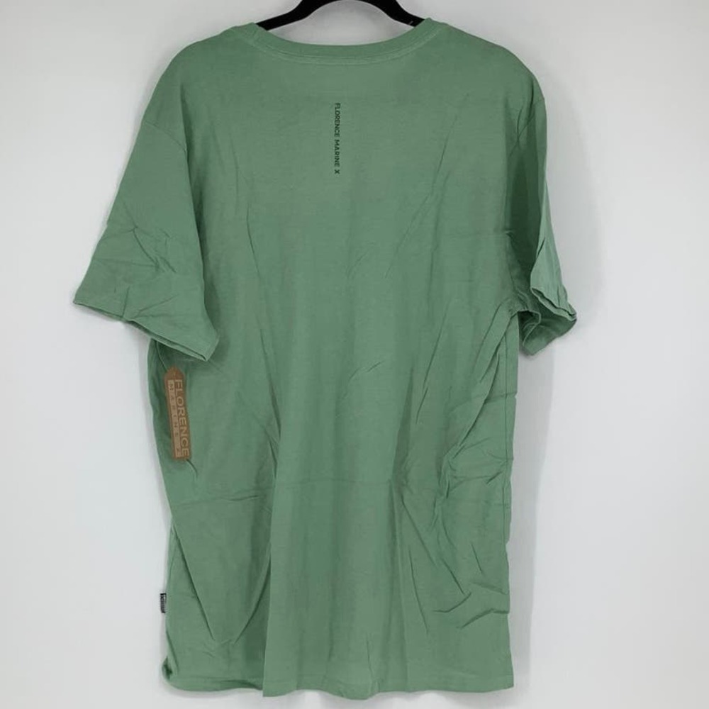 NEW! Florence Marine X Size Large GOTAE Organic T-Shirt Sage Tee $30 msrp M9-5 - Picture 4 of 10